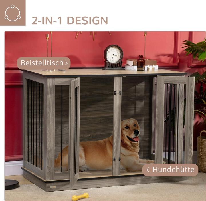 Image du produit PawHut Cage pour chiens (Niche pour chien)