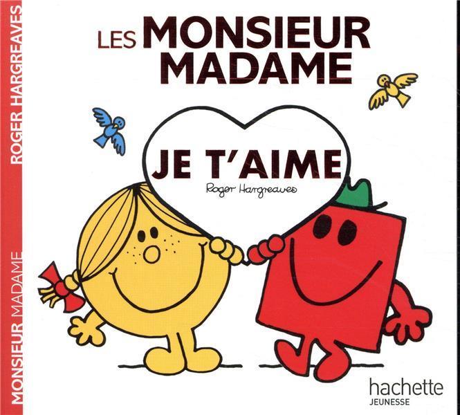Image du produit Les Monsieur Madame : je t'aime (Français, Hargreaves Roger, 2021)