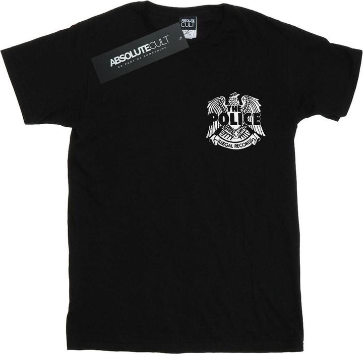 Immagine prodotto The Police Illegal Records Eagle Chest Maglietta Uomo (XL)