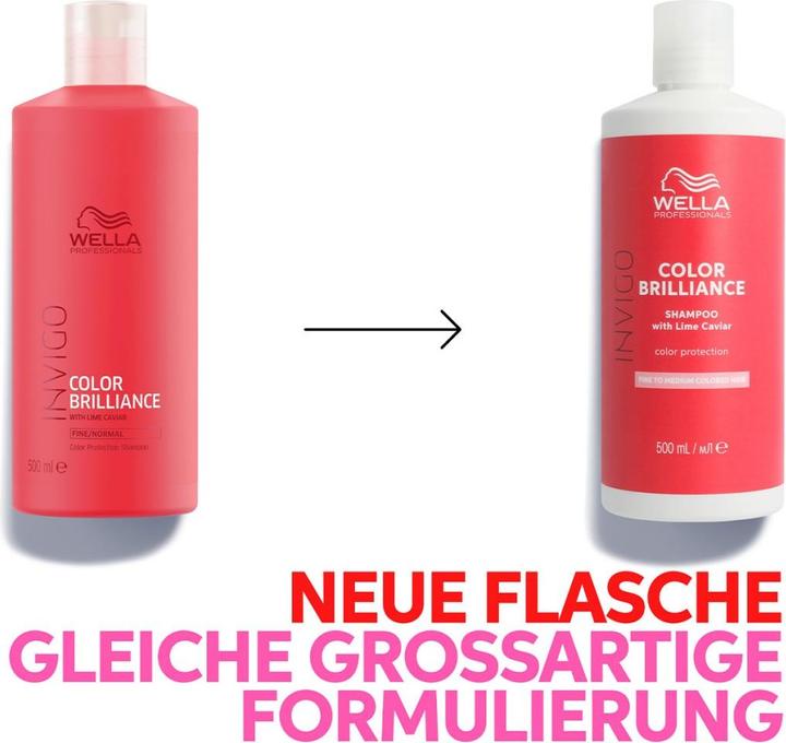 Produktbild Wella Invigo Color Brillance (500 ml, Flüssiges Shampoo)