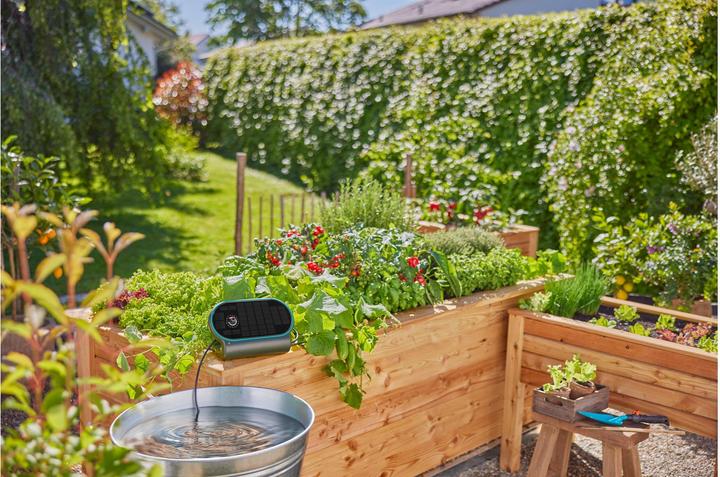 Produktbild Gardena Solar-Bewässerung AquaBloom L Set (Tropfbewässerung Set)