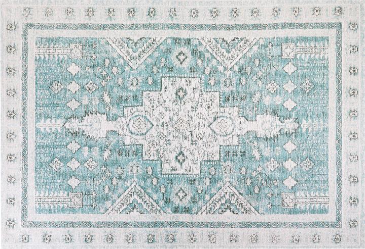 Image du produit Beliani Tapis coton vert menthe 160 x 230 cm FULLA (160 x 230 cm)