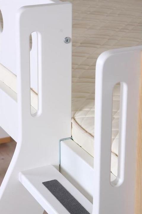 Produktbild Flexa Halbhohes Bett White mit schräger Leiter (90 x 200 cm)