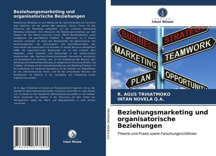 Produktbild Beziehungsmarketing und organisatorische Beziehungen (Deutsch, R. Agus Trihatmoko, INTAN NOVELA Q.A., 2021)