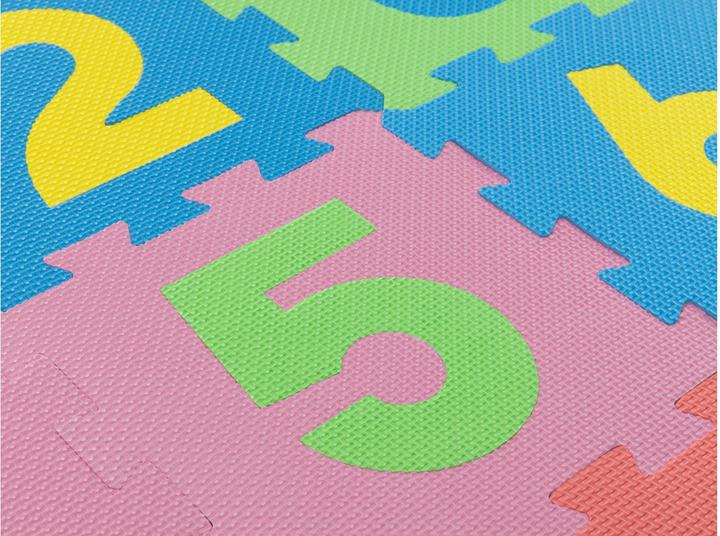 Image du produit FTM Tapis puzzle, tapis de jeu, chiffres de 0 à 9