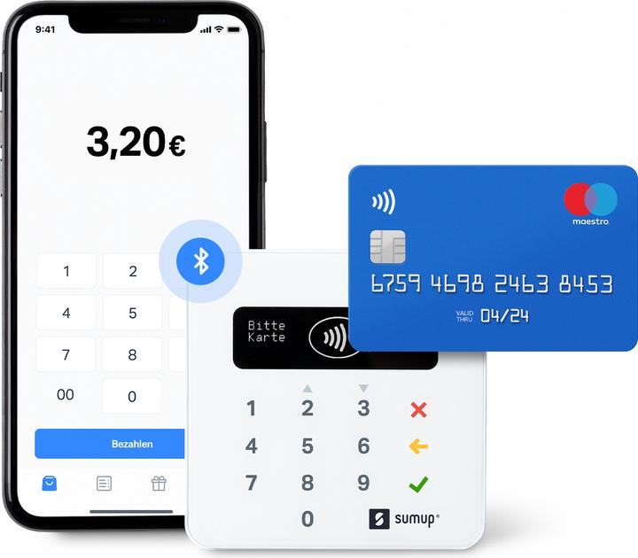 Actual product image SumUp Air card terminal (2nd gen)