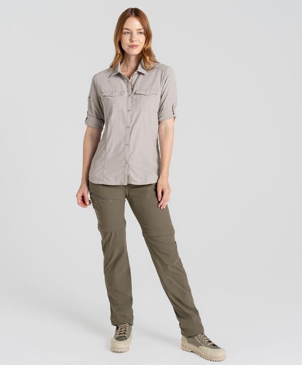 Image du produit Craghoppers Women's Nosilife Adventure Langarm Bluse III (14, L)