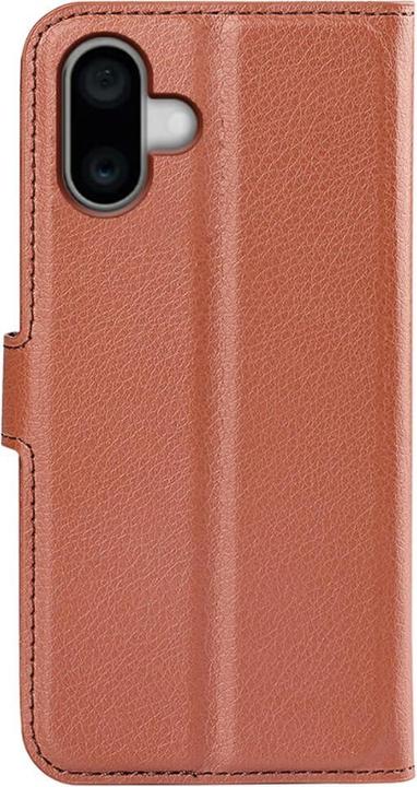 Actual product image Cover-Discount iPhone 16 - Leather case (Apple iPhone 16)