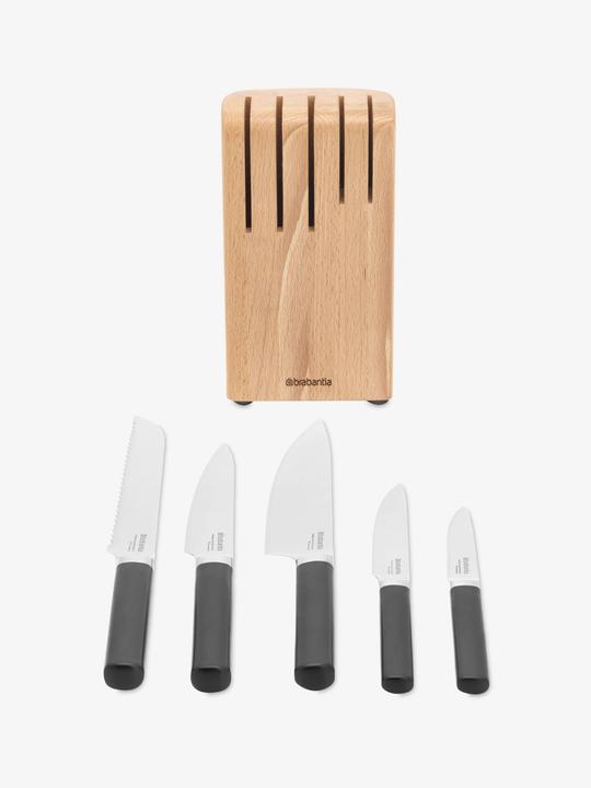 Produktbild Brabantia Messerblock bestückt hellbraun