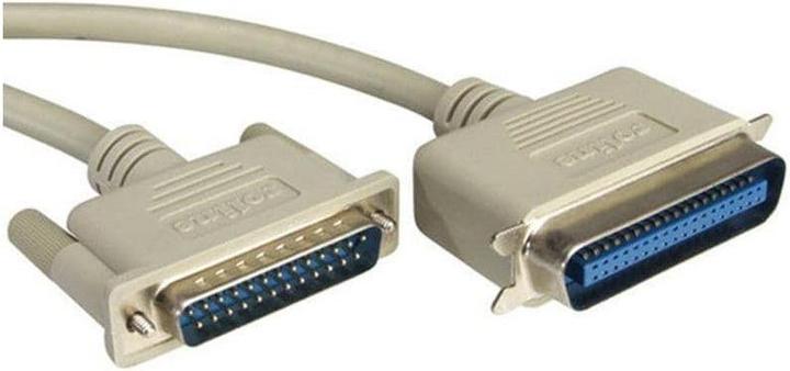 Actual product image Roline Parallel port cable DB25 connector-Centronics36 (1.80 m, Parallel (printer))
