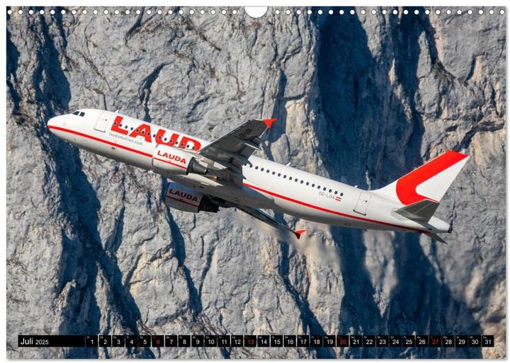 Produktbild :Flugzeugkalender (Wandkalender (A3, Deutsch)
