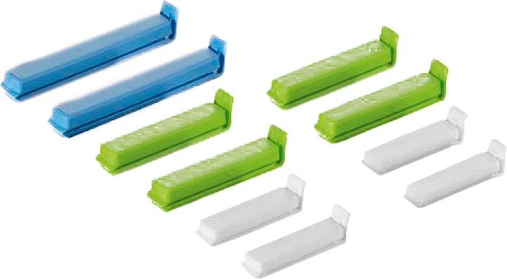 Wüllner & kaiser Clip de fermeture de sachet couleur assortie Pack de 10 (1 x)