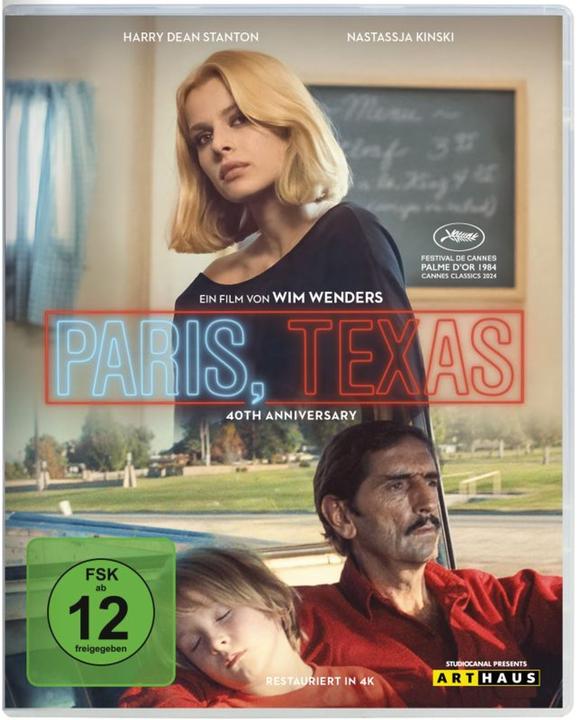 Actual product image Paris, Texas - 40th Anniversary Edition (Blu-ray, 2024, German, English)