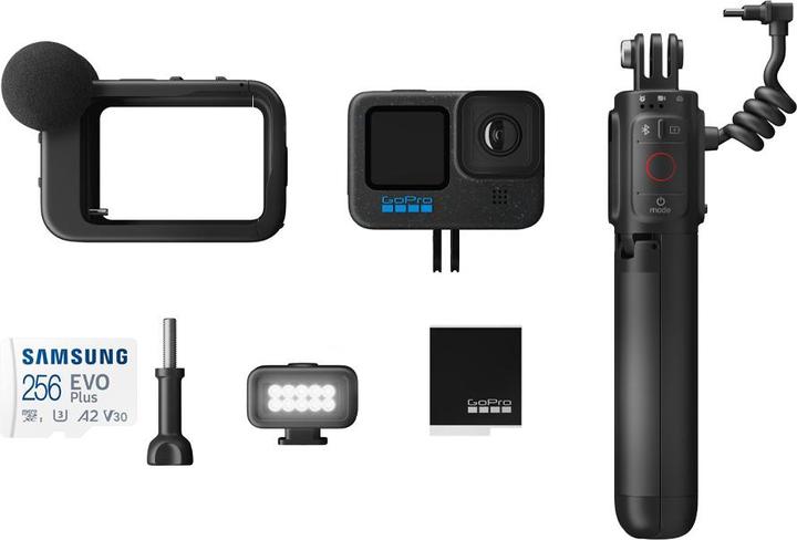 Produktbild GoPro HERO12 Black Creator Edition (inkl. 256 GB MicroSDXC-Karte) (60p, Bluetooth, WLAN)