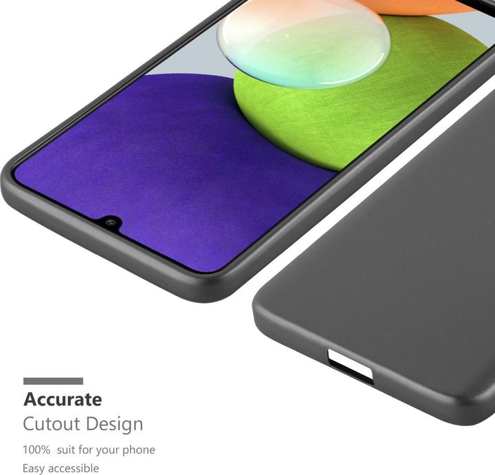 Immagine prodotto Cadorabo Manicotto metallico opaco in TPU (Samsung Galaxy M22, Samsung Galaxy A22, Samsung Galaxy A32)