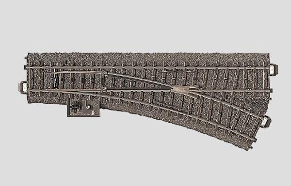 Image du produit Märklin H0 voie C (avec ballast) 24612 (Piste H0)