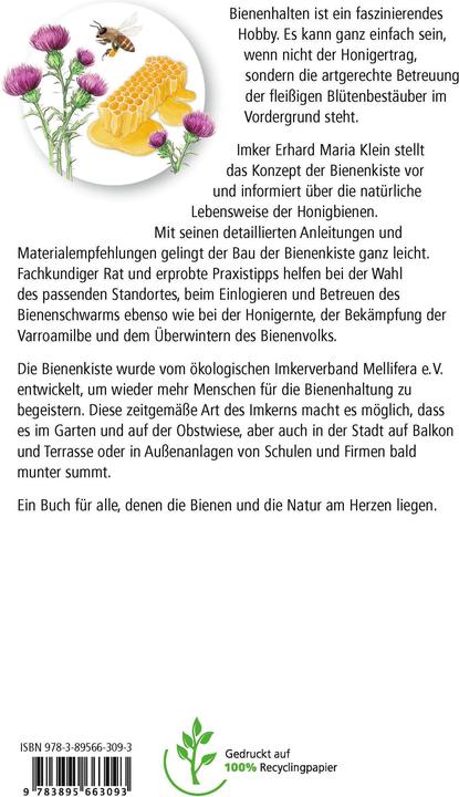 Produktbild Die Bienenkiste (Deutsch, Karin Bauer, Erhard M. Klein, Erhard Maria Klein, 2016)