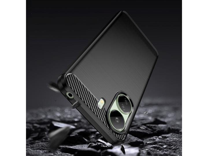 Produktbild Screenguard Xiaomi Redmi 13C Hülle Carbon Brushed Soft TPU (Xiaomi Redmi 13C)