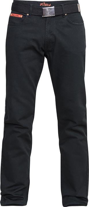 DUKE London Mario Bedford Kord Hose mit Gürtel (W32)
