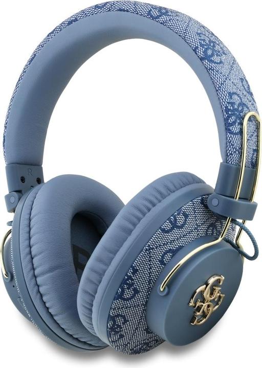 Image du produit Guess Headphones Bluetooth ENC Metal 4G Logo blue (Sans fil)