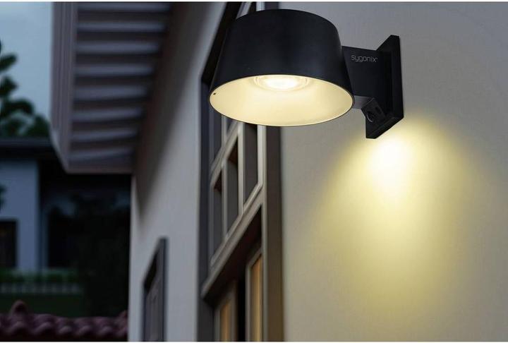 Immagine prodotto Sygonix SY-5801972 Faretto solare a parete con rilevatore di movimento 10 W bianco neutro On (1000 lm, IP54)