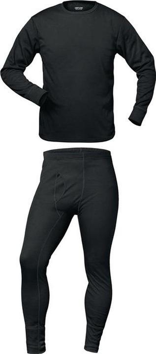 Actual product image Elysee Thermal functional underwear set DELPHI size XXL black 55 % CO / 45 % Nylon (XXL)