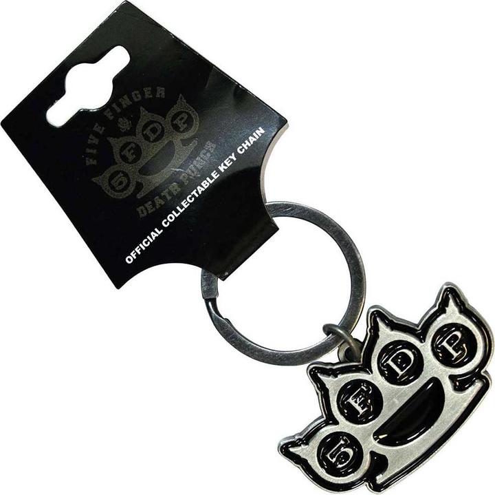 Five Finger Death Punch Knuckles Cut-Out Schlüsselanhänger