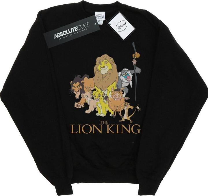 Actual product image Disney Womens/Ladies The Lion King Group Sweatshirt (XL)