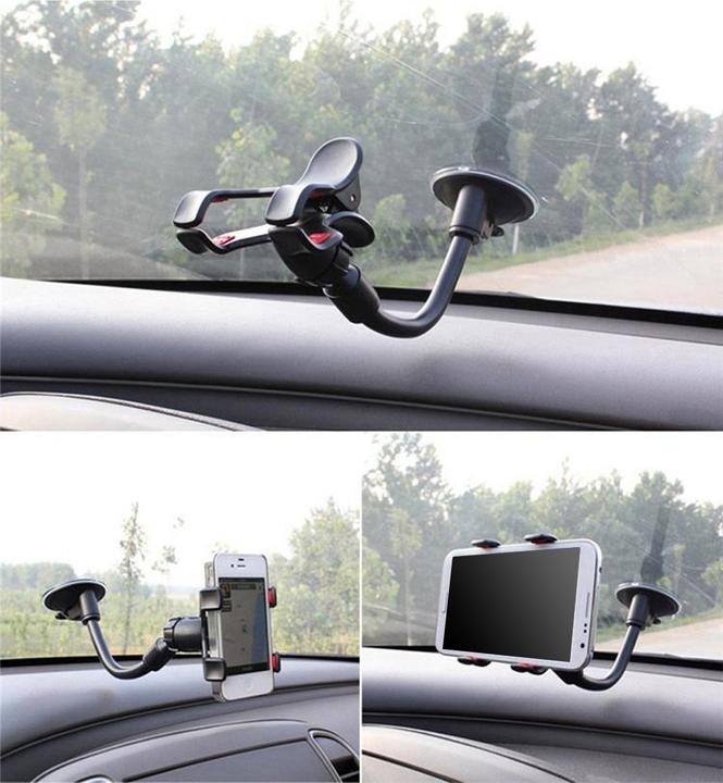 Actual product image PhoneLook Support téléphone universel pour voiture avec ventouse / support pour smartphone jusqu'à 9.5 cm