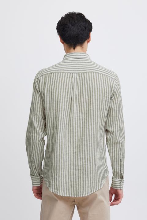 Image du produit Casual Friday CFAnton LS BD striped linen mix shirt 20504974 (XL)