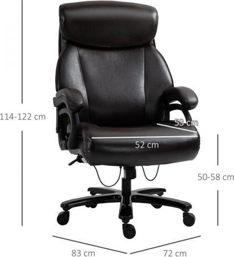 Produktbild Homcom Chefsessel