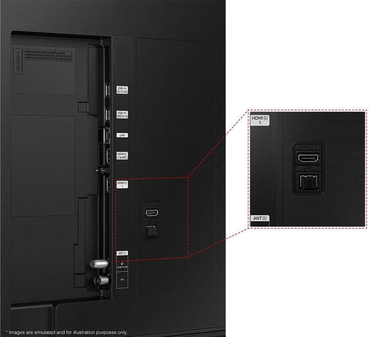 Produktbild Samsung QE85Q60CAU (85", Q60C, QLED, 4K)