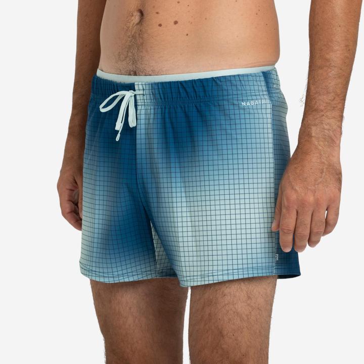 Immagine prodotto Nabaiji Pantaloncini da bagno corti da uomo - 100 Camo blu (XXL)