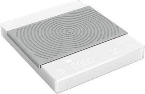 Actual product image Timemore Black Mirror Basic Plus Digital Scale with USB-C, white