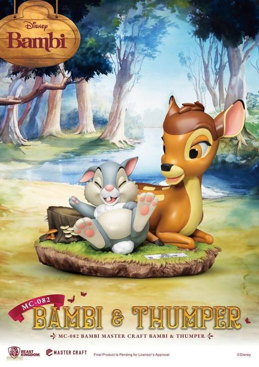 Produktbild Beast Kingdom Disney Master Craft Statue Bambi & Thumper 26 cm