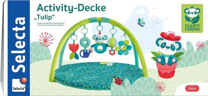 Actual product image Selecta Spielzeug Activity Blanket Tulip 83 cm