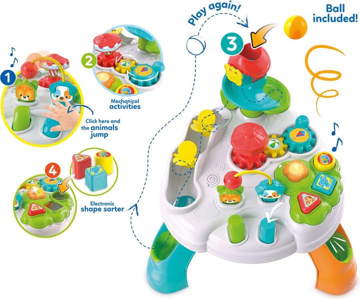 Image du produit Clementoni Bébé - Tableau d'activités interactif