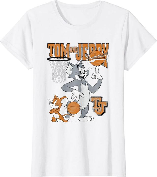 Tom & Jerry Spinning Basketball TShirt