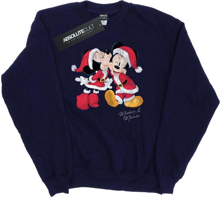 Produktbild Disney Mickey And Minnie Christmas Kiss Sweatshirt (XL)