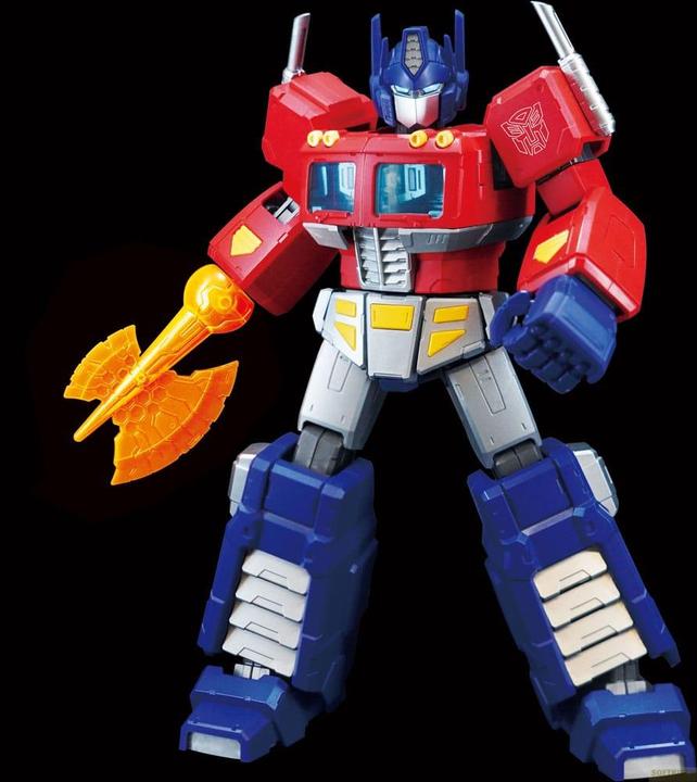 Actual product image Blokees Transformers Plastic Model Action Edition 01 G1 Optimus Prime