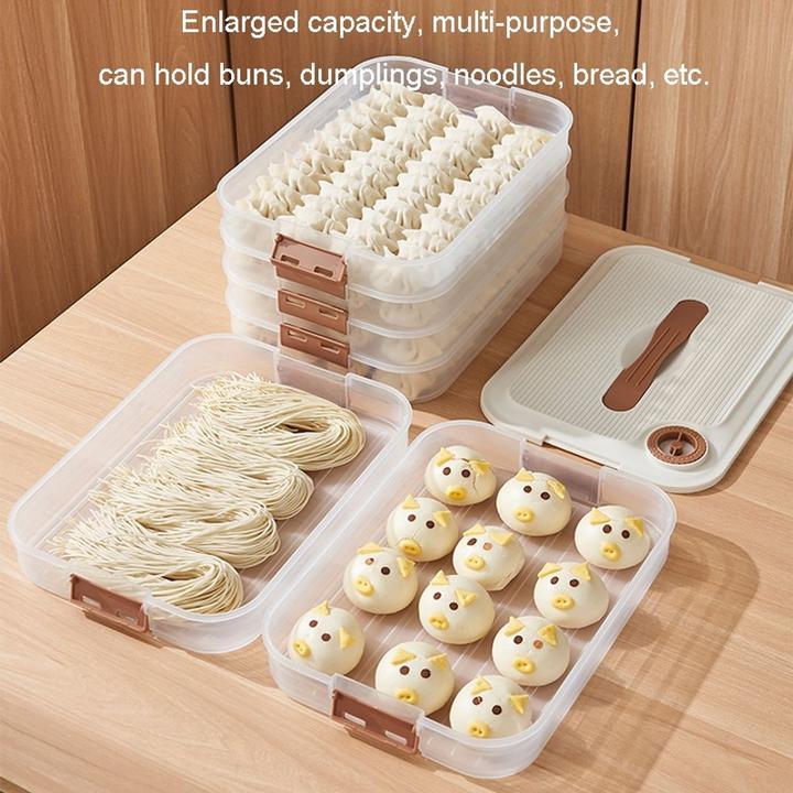 Produktbild König Design Aufbewahrungsbox mit Deckel Aufbewahrung Box Ordnungsboxen Küche Stapel