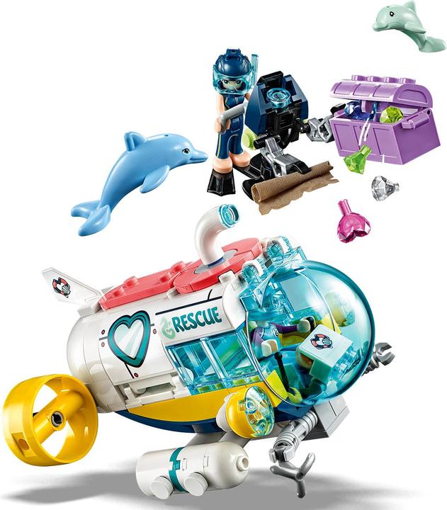 Actual product image LEGO Lifeboat for dolphins (41378, LEGO Friends)