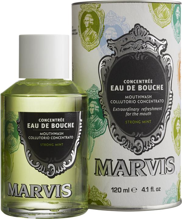 Actual product image Marvis Strong Mint (120 ml, Mouthwash)
