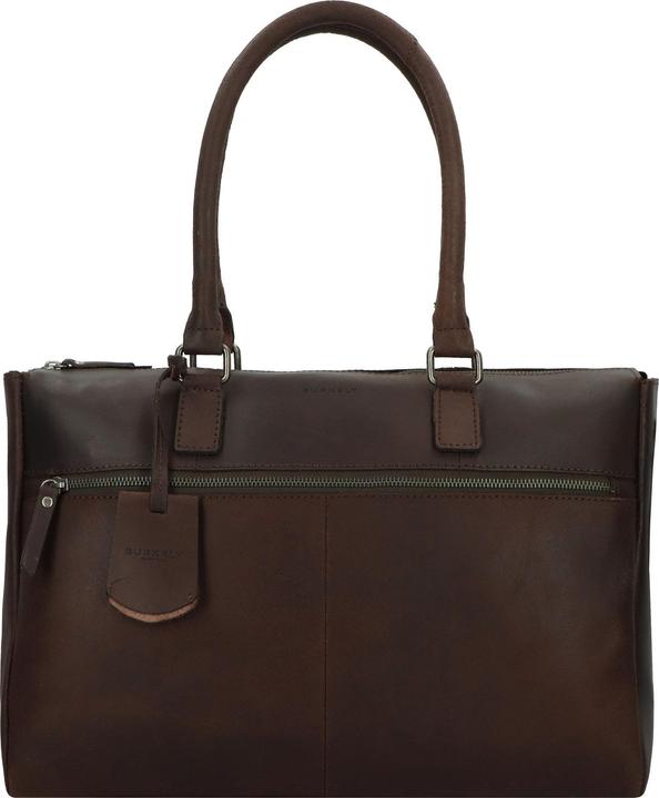 Produktbild Burkely On The Move Laptopbag 15,6 Zipper Inclusief Powerbank - aktetas - Bruin (17 l)