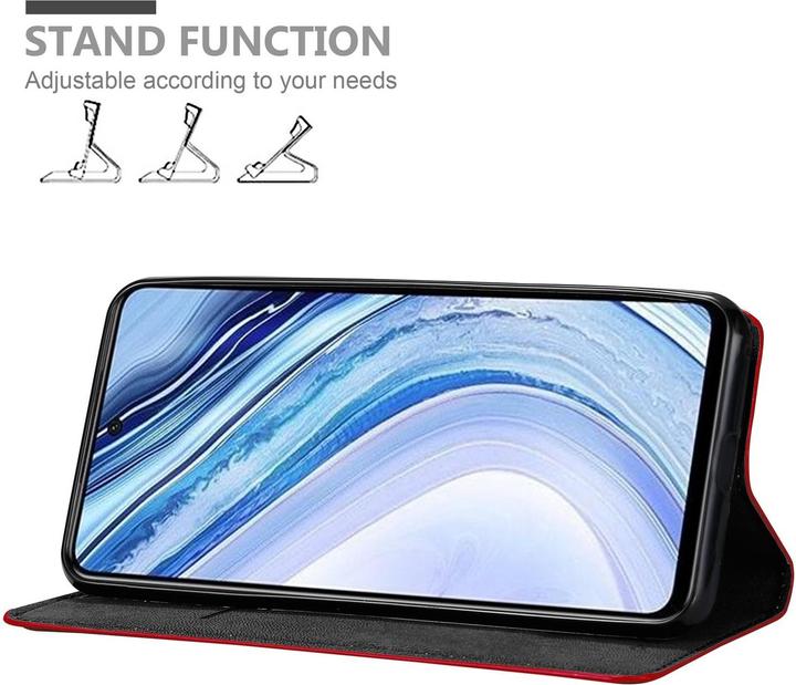 Productafbeelding Cadorabo Boek Onzichtbare Magneethoes (Xiaomi Redmi Note 9 Pro, Xiaomi Redmi Note 9S)
