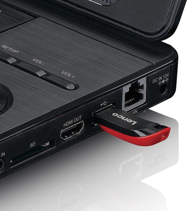 Produktbild Lenco BRP-1150BK Tragbarer Blu-ray - DVD-Player (Tragbarer DVD-Player, Tragbarer Blu-ray Player)
