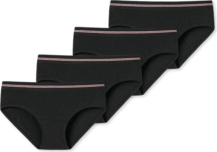Actual product image Schiesser Pack of 4 Teens Girls Long Life Cotton Panties (140, pack of 4)