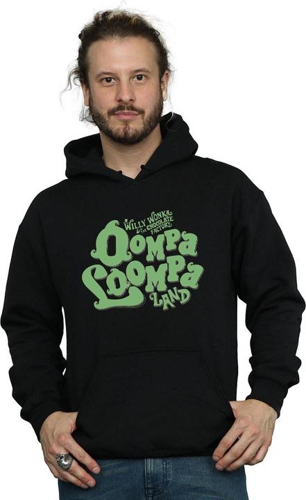 Immagine prodotto Willy Wonka & the Chocolate Factory Oompa Loompa Land Felpa con Cappuccio Uomo (M)