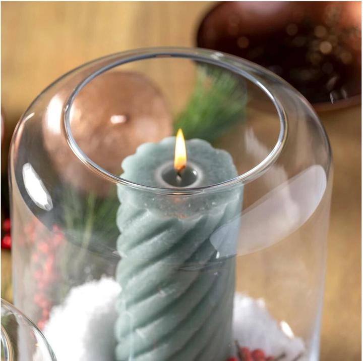 Produktbild Leonardo Windlicht Autentico 19 x 16 cm, Glas, Transparent (20 x 17 x 16.5 cm)