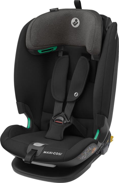 Maxi-Cosi Titan Plus i-Size Autentico Nero (Seggiolino per bambini, ECE R129/i-Size Standard)